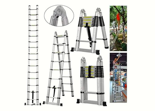 Telescoping ladder frame - a,
