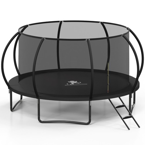 14 16ft trampoline - 8/10, /16ft
