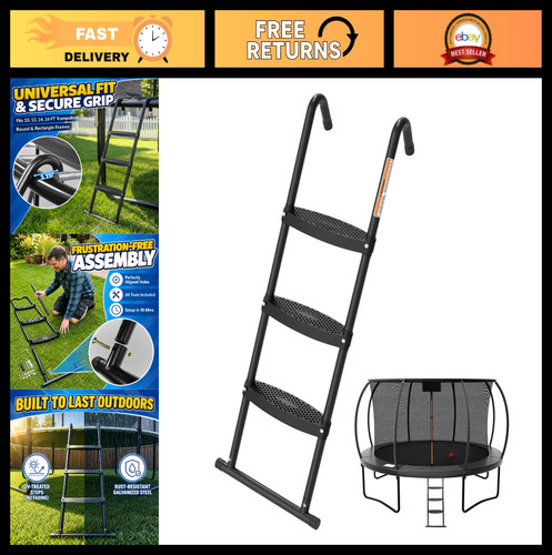 Step trampoline ladder 43 - 3-step,