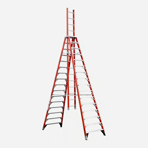 Trestle frame ladder - trestle, a-frame