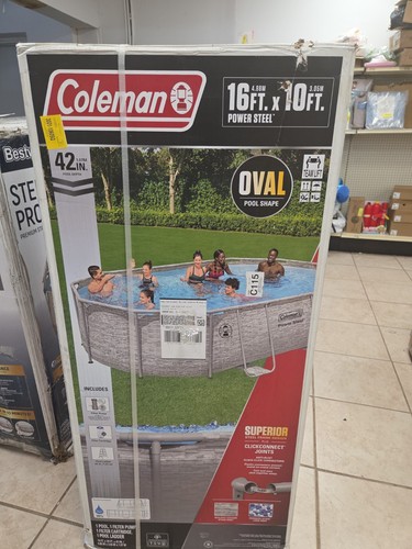 Coleman power steel oval - coleman,
